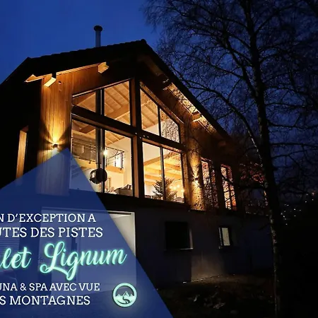 Lignum, Sauna & Spa, Proche Pistes De